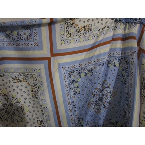 ITALIAN T-LOVE GIRL SZ 10 BEAUTIFUL PRINT BOHEMIAN UNEVEN HANDKERCHIEF HEM SKIRT - Picture 8 of 8